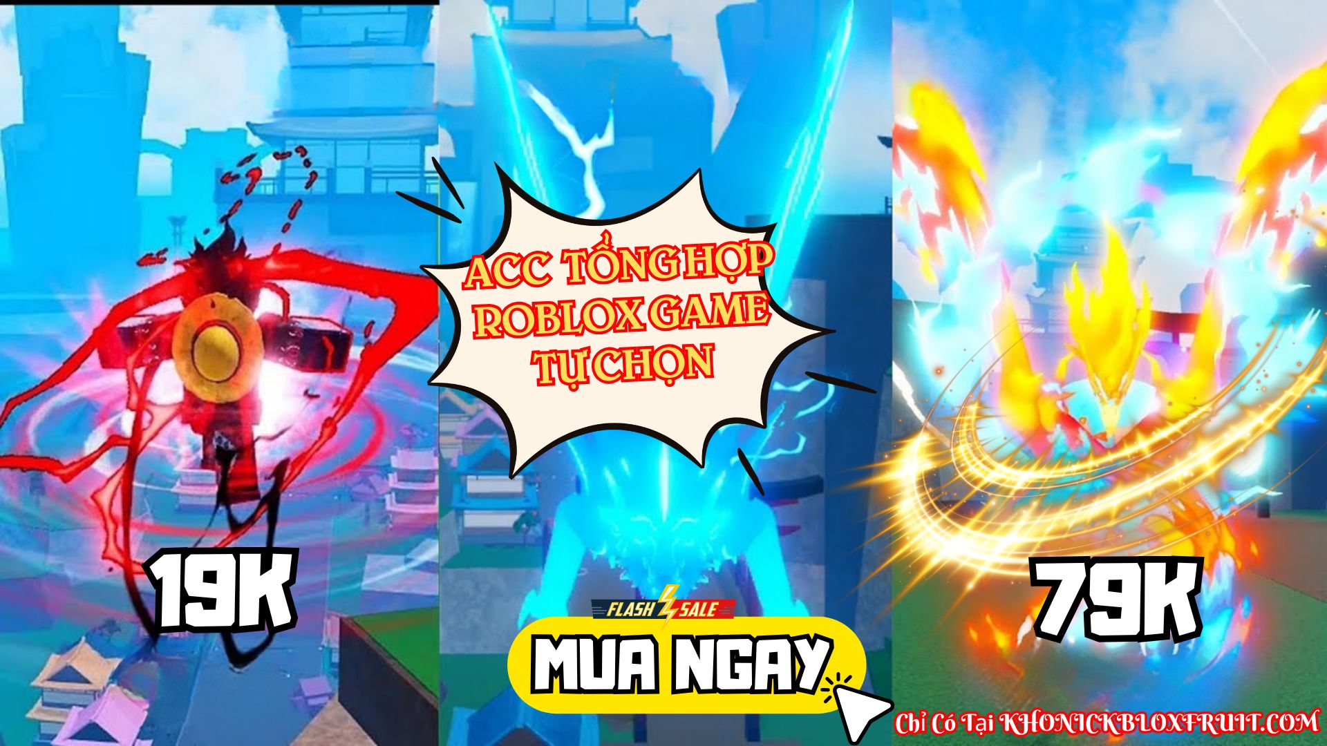 Acc Roblox Full Game Giá Rẻ